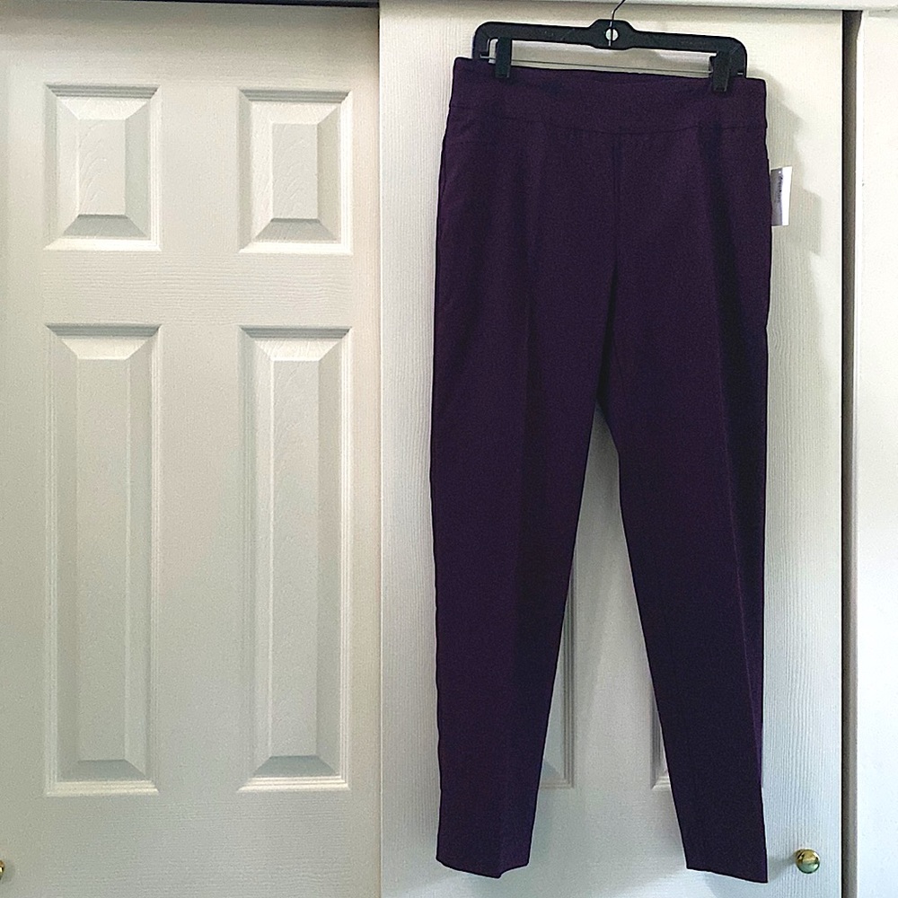 2 pair NWT bundle Dress Barn Trousers bundle Size 10 pull on straight leg